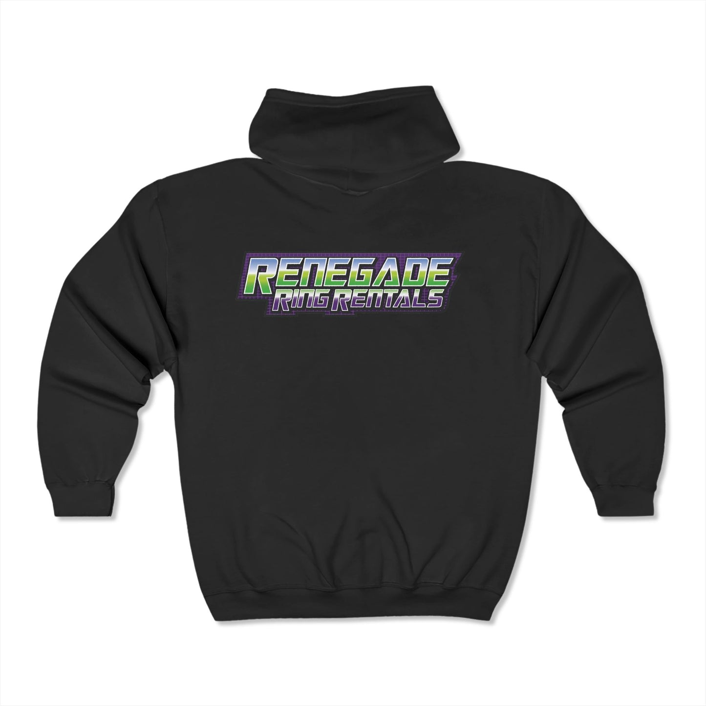 R3: Logo Unisex Zip-Up Hoodie