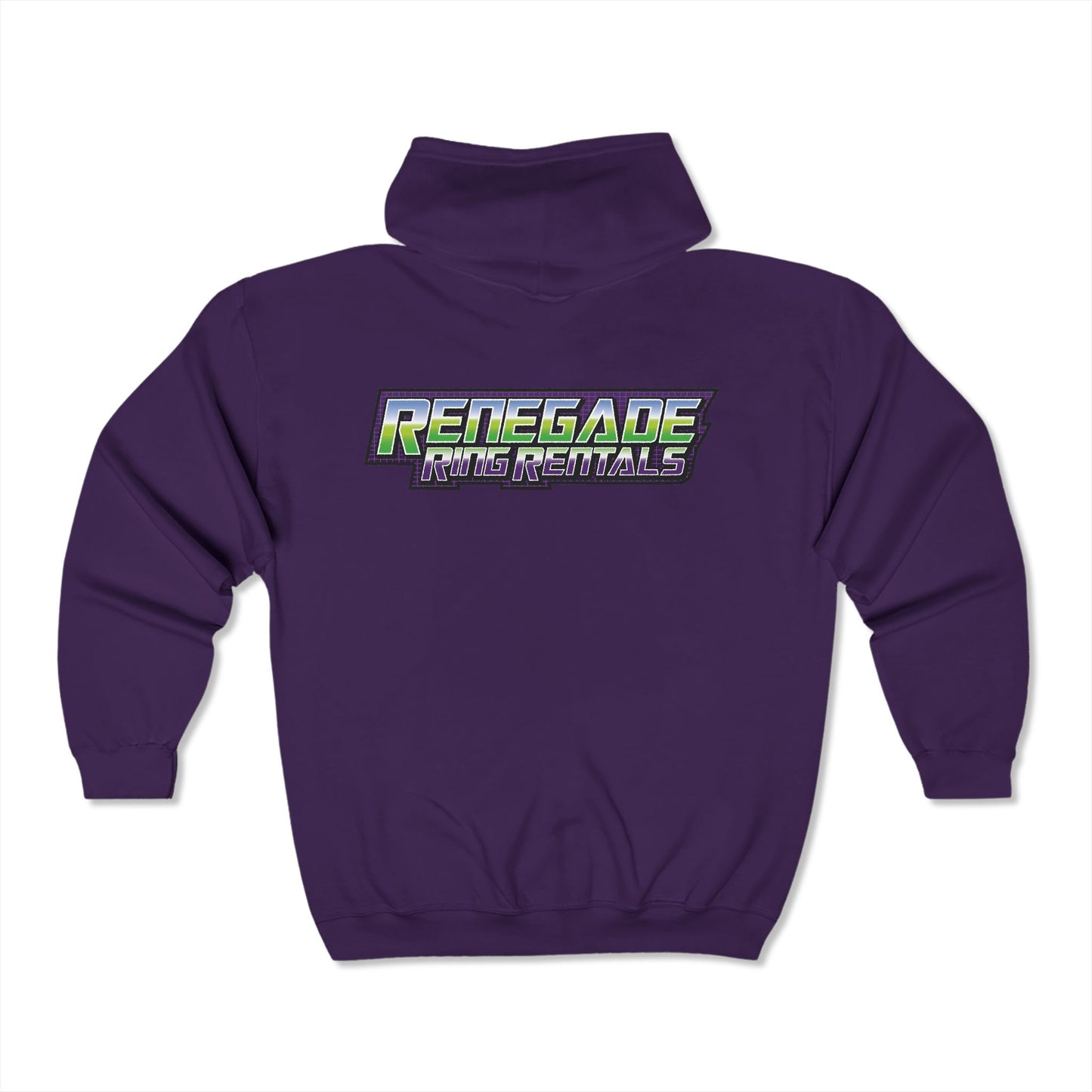 R3: Logo Unisex Zip-Up Hoodie