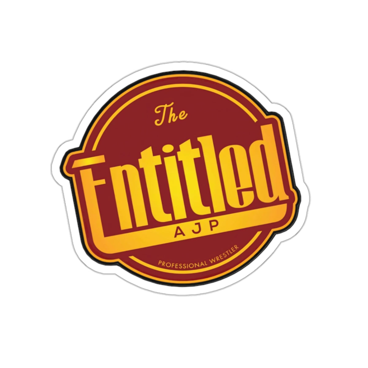 AJP: Entitled Sticker